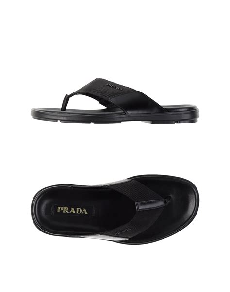 prada thong sandals men|Prada plexiglass sandals.